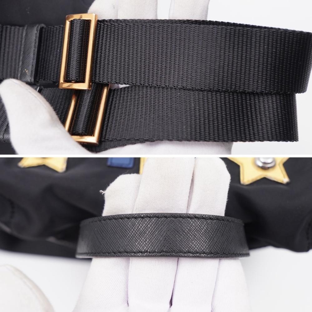 CF02 💟 Prada Tessuto nylon Robot Rucksack Backpack - Picture 10 of 12